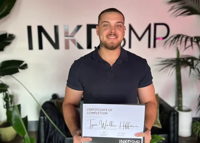INKD SMP Training Academy Student in Melbourne INKD SMP Training Academy Student in Melbourne